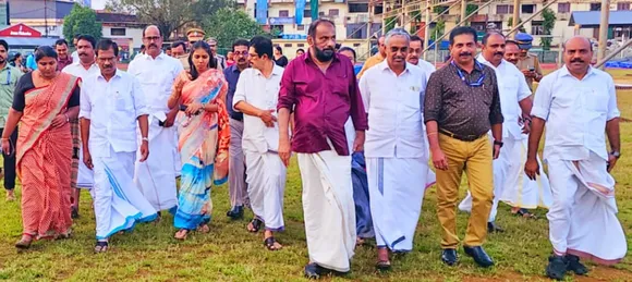 നവകേരള സദസ്; പാലാ നഗരസഭാ സ്റ്റേഡിയത്തിലെ ക്രമീകരണങ്ങളും മറ്റു സജ്ജീകരണങ്ങളും കോട്ടയം ജില്ലാ കളക്ടർ പരിശോധിച്ചു