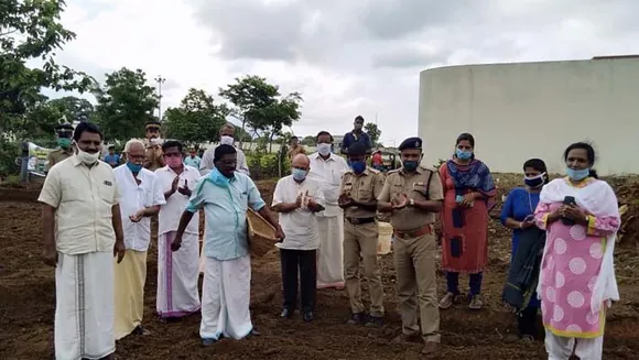 പാലക്കാട് ജില്ല ജയിലിൽ വിത്തിറക്കി കർഷക സംഘം