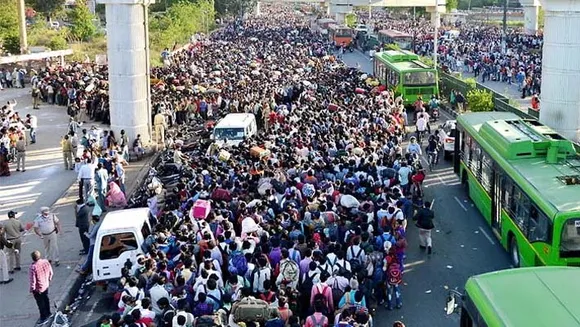 ഡൽഹിയിലും അയൽസംസ്ഥാനങ്ങളിൽ നിന്നും പലായനം ഇപ്പോഴും തുടരുന്നു...ആംനസ്റ്റി ഇന്‍റർനാഷണൽ ഇടപെടുന്നു