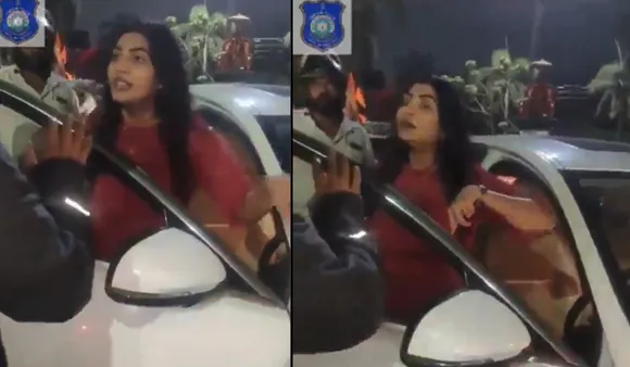 Telugu Actor Assaults Traffic Home Guard After He Stops Her For Wrong-Way Driving