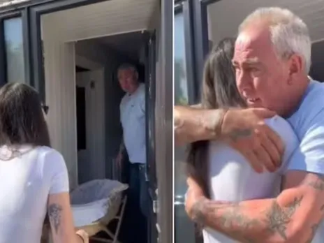 Emotional Reunion: Girl Surprises Family After a Year, Internet Melts