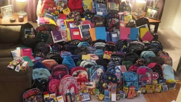 WATCH: Teacher's Last Wish For Backpacks At Funeral Instead Of Flowers