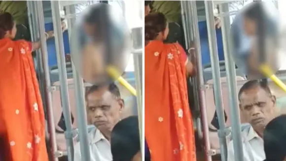 WATCH: Woman Enters Delhi Bus Wearing A 'Bikini', Netizens React