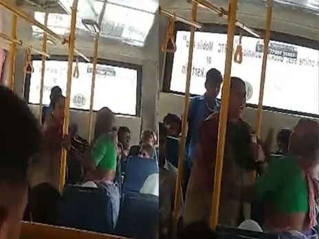 Karnataka: Bus Conductor Slaps Old Woman During Argument