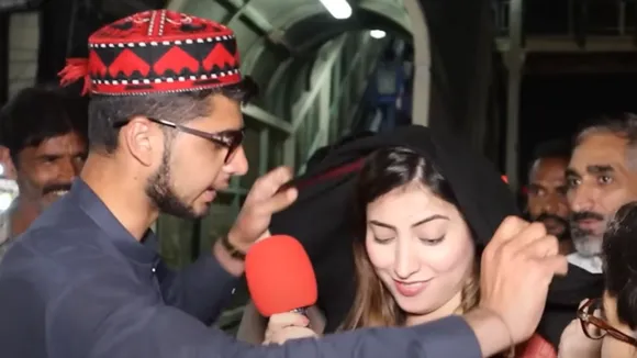 Watch: Pak YouTuber's Badass Reply To Man Who Makes Her Cover Head