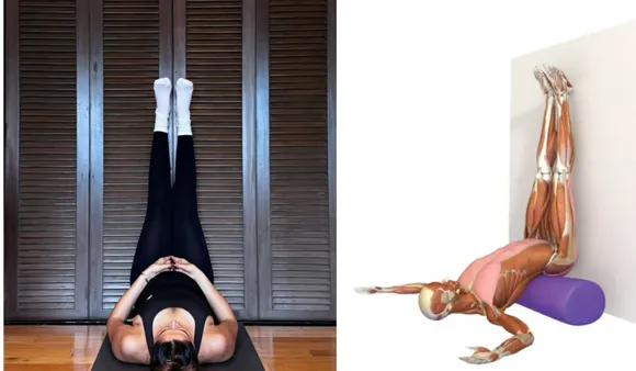 What Is Viparita Karani? Deepika Padukone's Go-To Yoga Pose