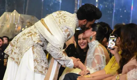 Ranveer Singh Pauses Ramp Walk To Kiss Wife Deepika Padukone