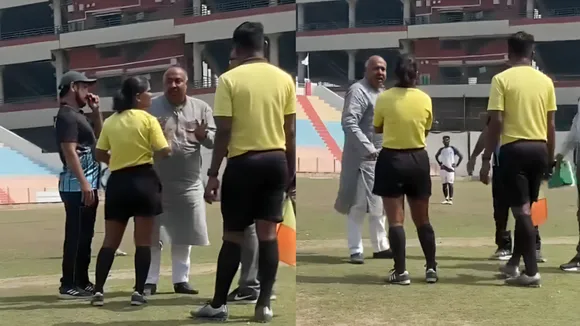 Watch: Football Club Official Verbally Abuses Female Referee In Delhi