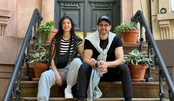 Hrithik Roshan extended his warm birthday wishes to Saba Azad