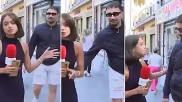 Spanish Journalist Groped On Air; Why Don't We Take This Seriously?