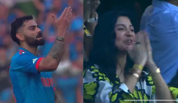 Watch: Anushka Sharma's Reaction As Virat Kohli Hits 50th ODI Century