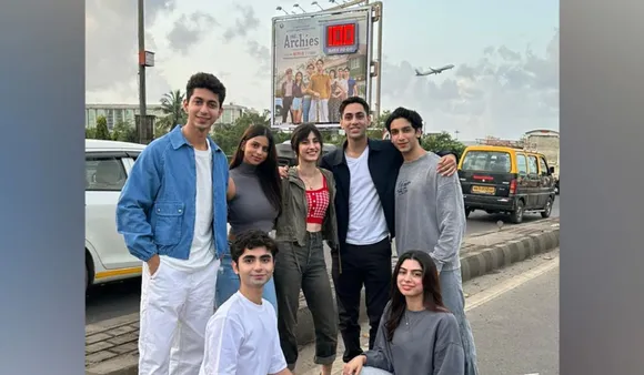 The Archies Cast Hit Mumbai Streets To Unveil Release Date, Watch