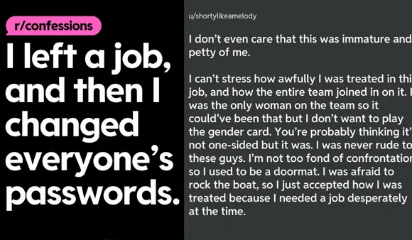 Password Swap: How This Woman Spiced Up Her Resignation Game