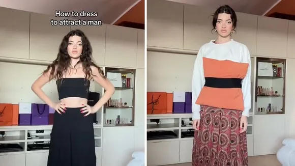 'How To Dress To Attract Man' TikTok Trend Cleverly Satirises Male Gaze
