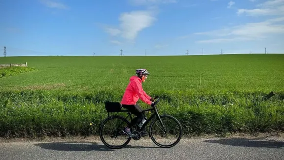 85-Year-Old Woman Cycled 1,500 KMs To Honour Her Children's Memory