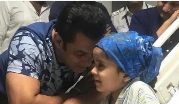 Salman Khan Fulfills Promise, Meets 9 YO Fan Who Beat Cancer