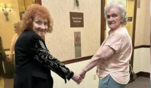 "Had Been Long" Woman, 94, Travels Cross Country To Meet Sister, 90