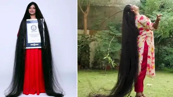 Indian Woman Lands Guinness World Record For Longest Hair
