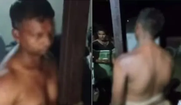 Cop Stripped Assaulted By Villagers For Trying To Assault Woman