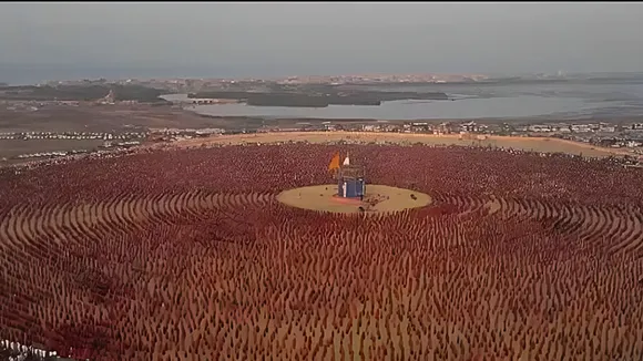 Watch: Over 37K Women Perform 'Historic' Maha Raas In Gujarat's Dwarka