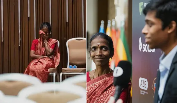 Watch: R Praggnanandhaa's Mom Gets Emotional During Chess WC
