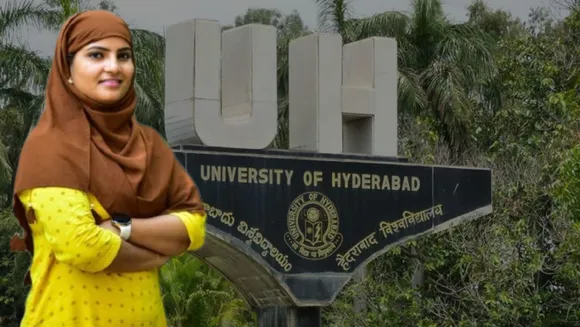 Shaik Aayesha: First Female Presidential Candidate Of Hyd University