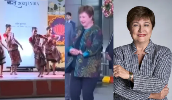G20: IMF Chairperson Georgieva Shakes Leg With Traditional Dancers