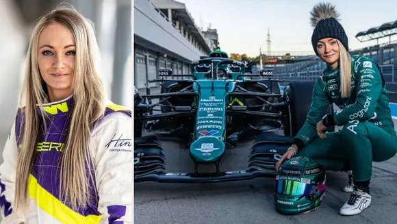 Jessica Hawkins Becomes First Woman To Test F1 Car In Five Years
