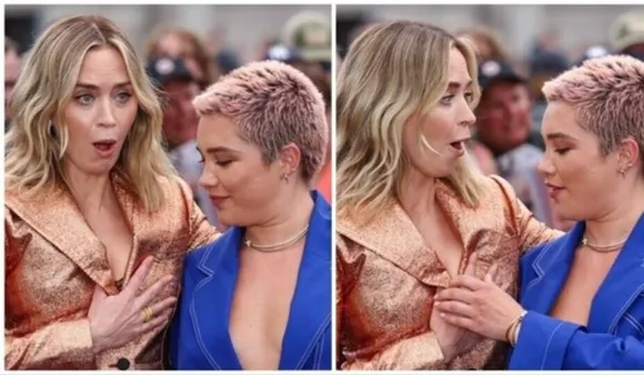 When Florence Pugh Saved Emily Blunt From Wardrobe Malfunction