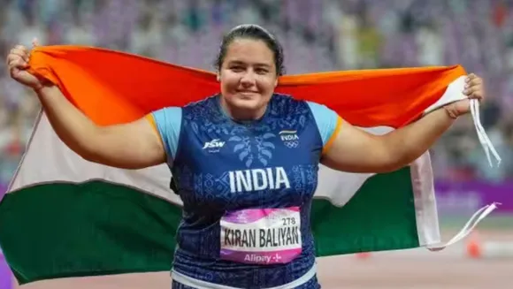 Kiran Baliyan Ends India’s 72-year Wait For A Women’s Shot Put Medal