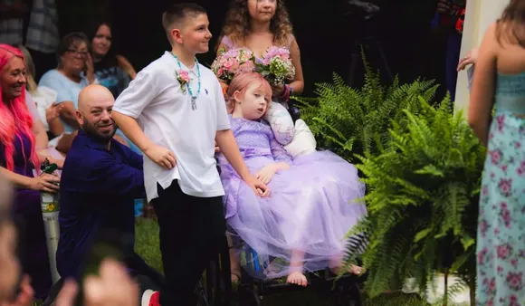 Fulfilling Dying Wish: Cancer Battling Girl, 10, Marries Sweetheart
