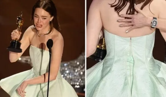 Emma Stone Broken Dress at Oscars 2024