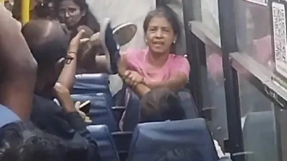 Why Two Women Hit Each Other With Shoes On Moving Bus In Bengaluru