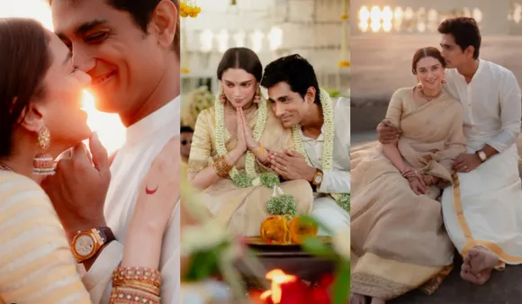 Aditi Rao Hydari, Siddharth Wedding Pictures 