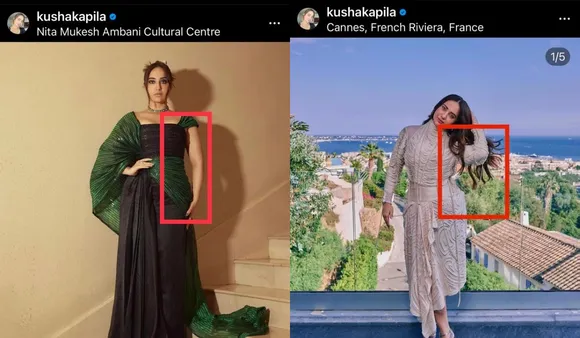 'Hypocritical': Redditors Slammed Kusha Kapila For Photoshopping Photos