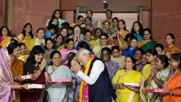 Women MPs Chair Rajya Sabha During Women's Reservation Bill