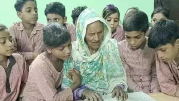 UP: 92-Year-Old Grandma Goes Back To School, Inspires Many Others