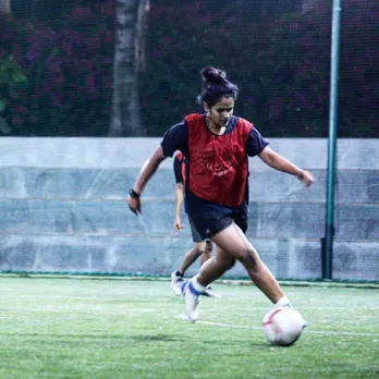 Footballer Brishti Bagchi