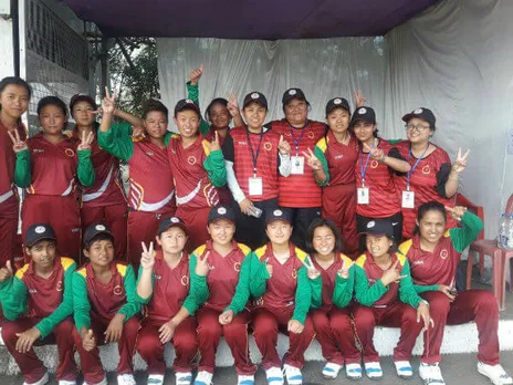 Kikam Bhutia Coach of Sikkim Women’s Cricket Team