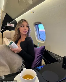 Mystery over glamorous 'Russian crypto investor seen with Telegram founder Pavel  Durov days before they flew to Paris on private jet' as she 'vanishes after  his arrest' and he spends second day