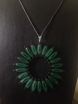 KaagZevar-GreenSun-Necklace
