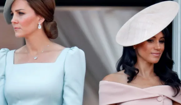 Meghan Markle and Kate Middleton