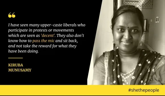 kiruba munusamy Dalit women fight india dalit women voices2