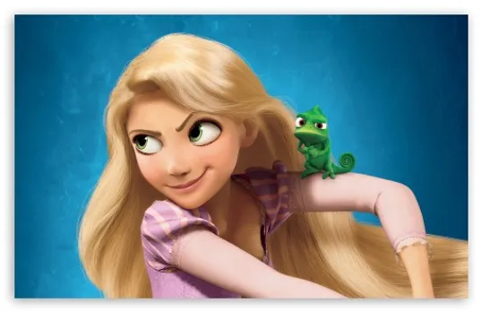 Rapunzel from 'Tangled'  Picture By: HD Wallpapers Wide