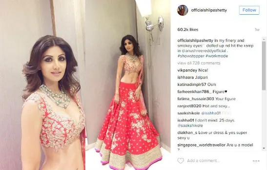 Shilpa Shetty Kundra will be sharing the secret to a flat stomach on My Diet Coach app (Image Credit: Instagram)