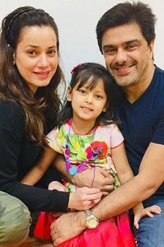 Image result for Sameer Soni and daughter