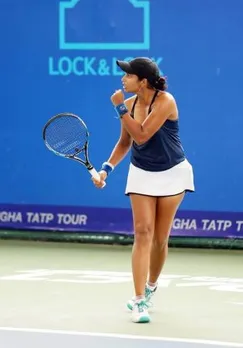 Tennis star ​Riya Bhatia