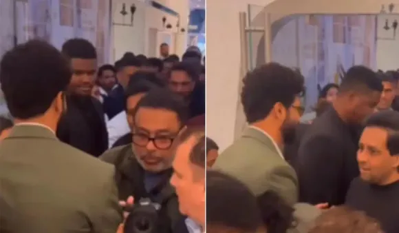 Salman Khan's Security Pushes Vicky Kaushal, Video Goes Viral