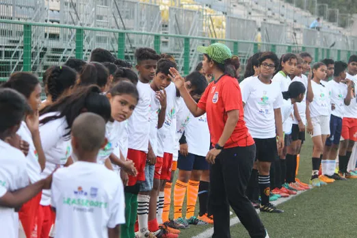 Tanaz Mohammed is a grassroots development officer with Mumbai City Football Club, a Premier Skills-qualified Level One coach and educator