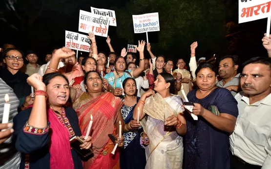 Image result for India Gate asifa protest